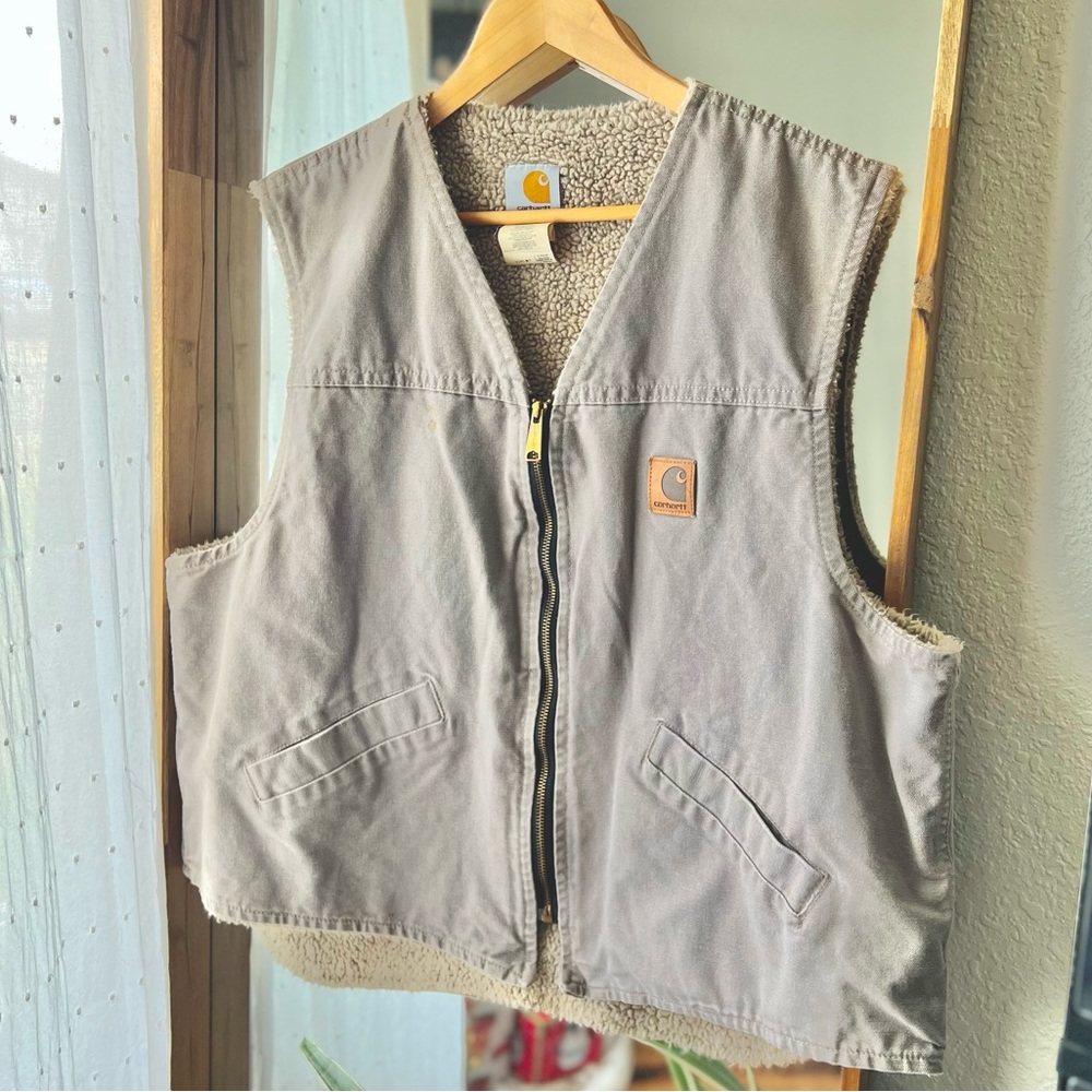 Carhartt Men’s Sherpa Lined Vest